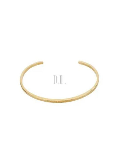 Logo Cuff Bracelet Gold - MAISON MARGIELA - BALAAN 2