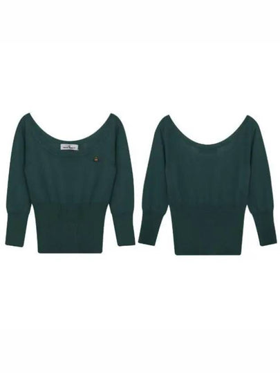 Women's Bebe Knit Top Green - VIVIENNE WESTWOOD - BALAAN 2