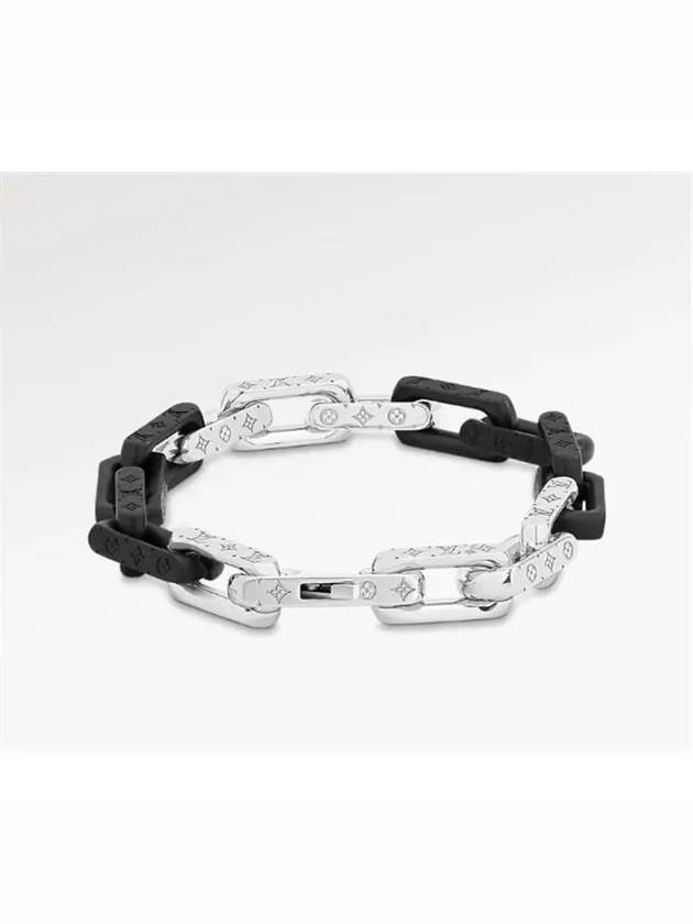 Monogram Chain Bracelet Silver - LOUIS VUITTON - BALAAN 3