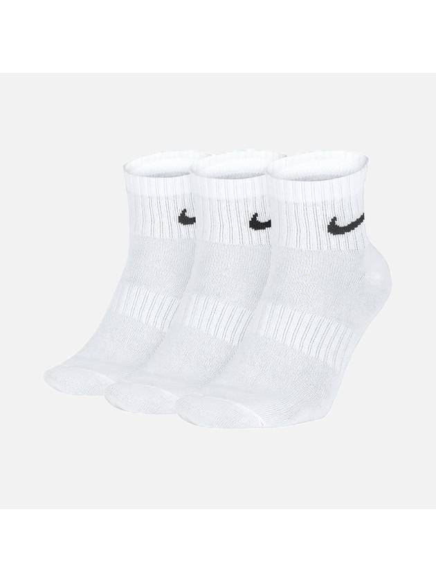 Everyday Lightweight Socks 3 Pack White - NIKE - BALAAN 1