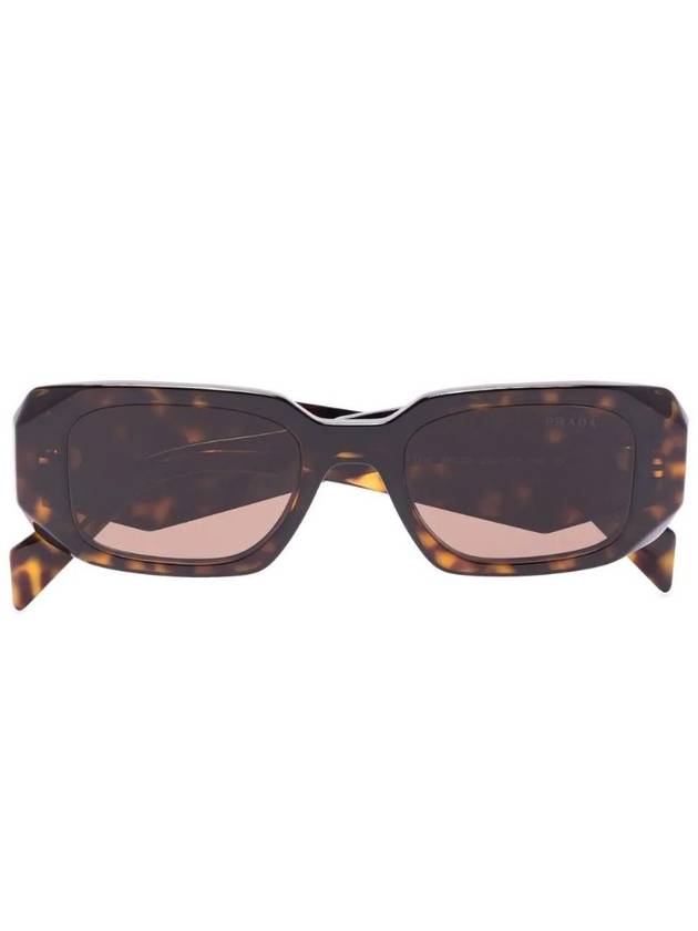 Eyewear Tortoiseshell Square Frame Sunglasses - PRADA - BALAAN 1