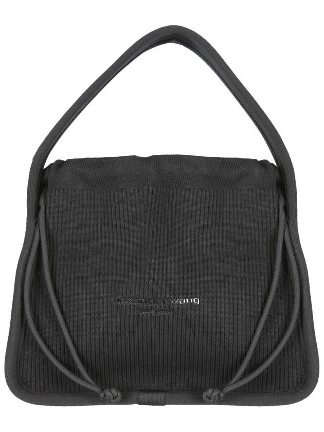 Ryan Small Knit Tote Bag Black - ALEXANDER WANG - BALAAN 5