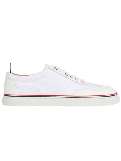 Men's Heavy Athletic Low Top Sneakers White - THOM BROWNE - BALAAN 2