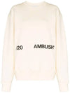 11th Anniversary Women's Logo Crew Neck Sweatshirt 12112067 OFWH - AMBUSH - BALAAN 2