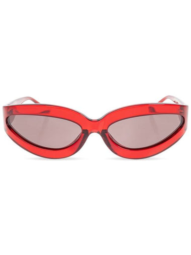 Linda Farrow Sunglasses, Women's, Red - LINDA FARROW - BALAAN 1