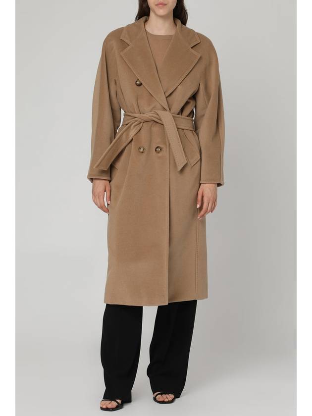 Madame Wool Cashmere Double Coat Camel - MAX MARA - BALAAN 3