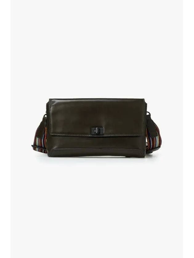 Turnlock closure flap cross bag green - PAUL SMITH - BALAAN 1