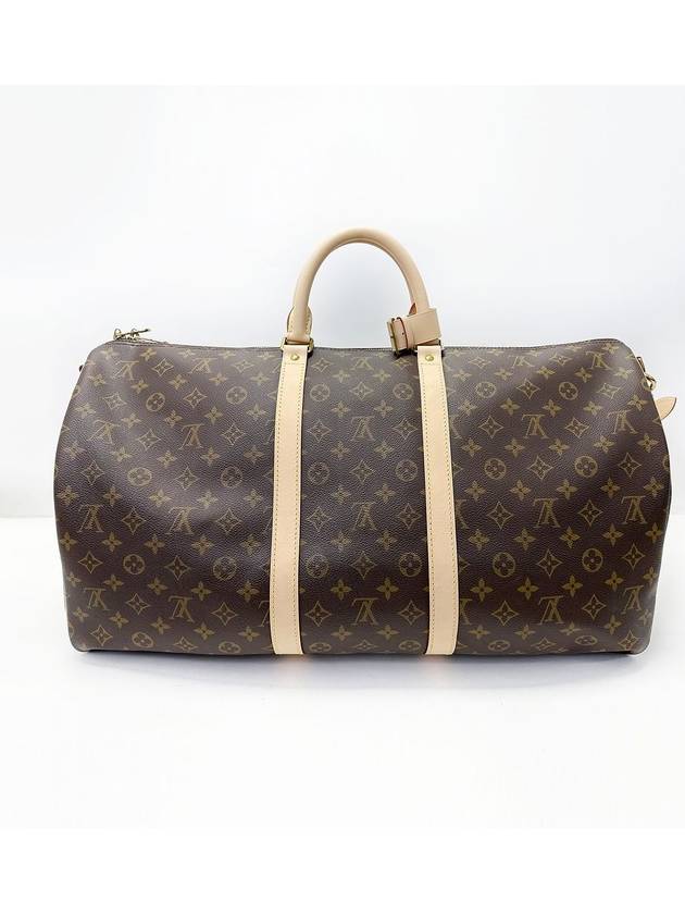 Monogram Keepall 55 Bandouli re Boston Bag 4VLVB23453 - LOUIS VUITTON - BALAAN 3