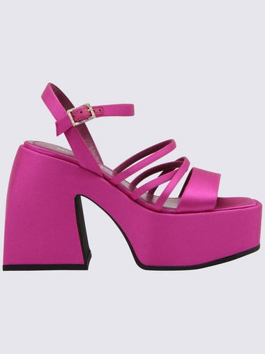 Nodaleto Pink Satin Bulla Chibi Sandals - NODALETO - BALAAN 1