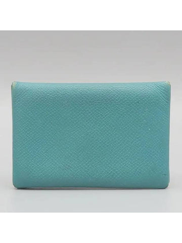 Emerald green card business wallet - HERMES - BALAAN 1