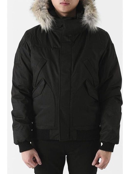 DYLAN bomber padded jacket black - NOBIS - BALAAN 1