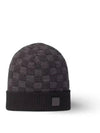 Neo Petit Damier Beanie Gray Boutique M77983 - LOUIS VUITTON - BALAAN 1