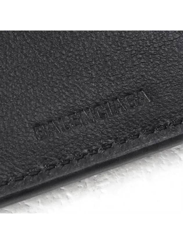 Cash Square Folded Wallet Black - BALENCIAGA - BALAAN 7