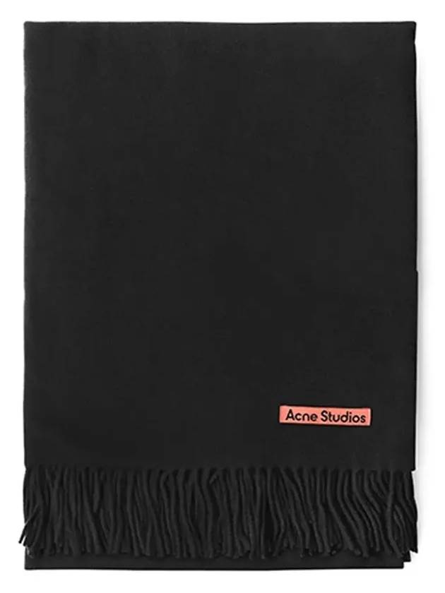 CA0209 BLACK muffler - ACNE STUDIOS - BALAAN 5