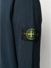 Men's Wappen Patch Round Neck Knit Top Navy - STONE ISLAND - BALAAN 3