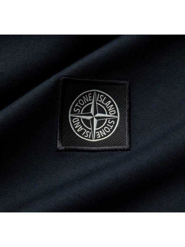 Logo Patch Short Sleeve T-Shirt Navy - STONE ISLAND - BALAAN 7