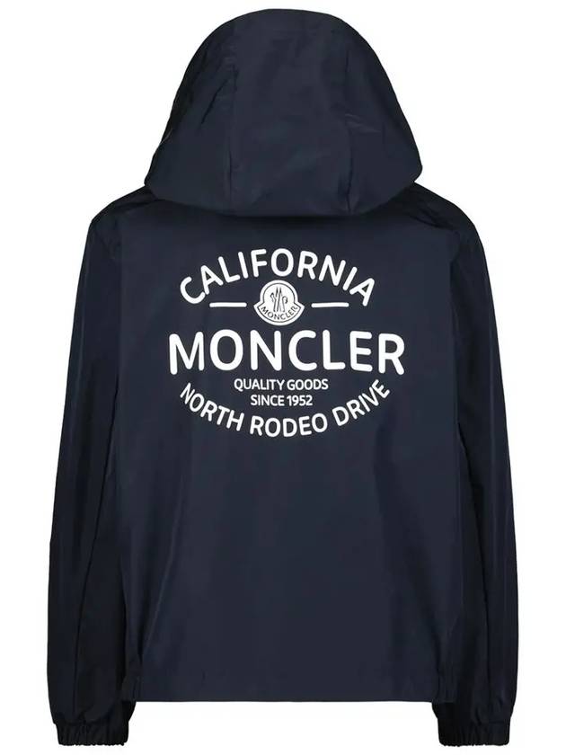 Kids EBO Logo Hooded Jacket 1A000 89 54A91 74S - MONCLER - BALAAN 3