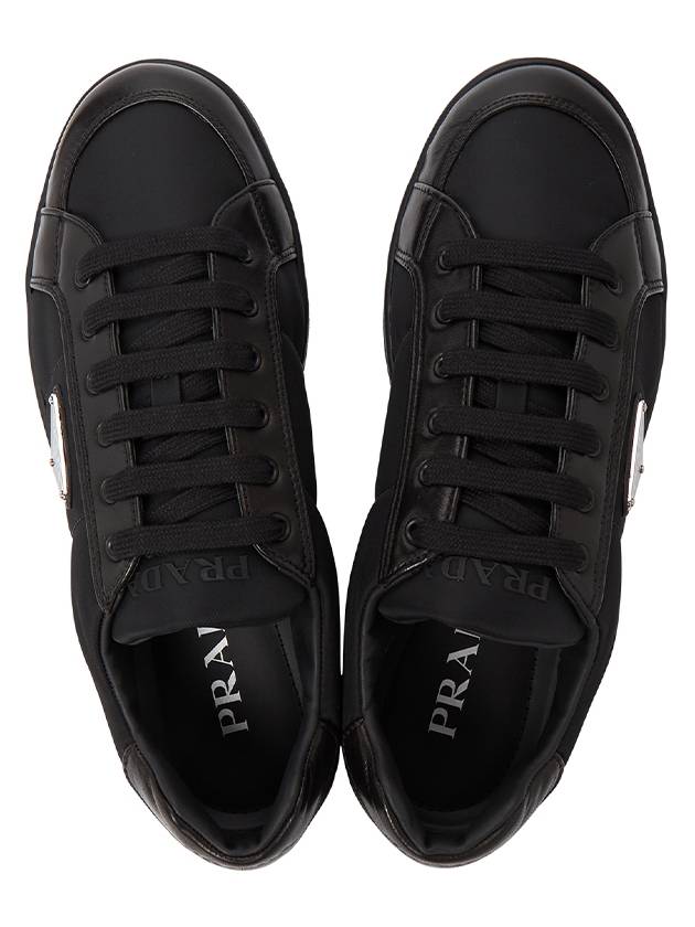 Downtown Re Nylon Men s Sneakers 2EE395 3ABU F0002 - PRADA - BALAAN 3