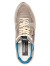 Running Sole Shiny Star Low Top Sneakers Beige - GOLDEN GOOSE - BALAAN 2