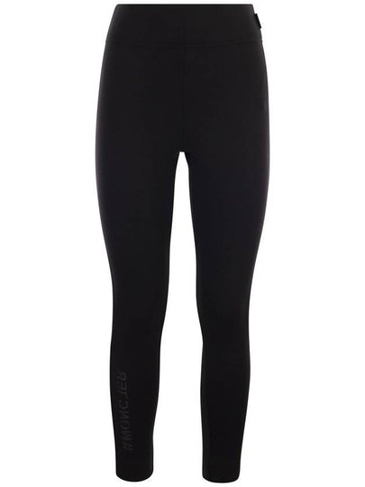 Women's Grenoble Jersey Leggings Black - MONCLER - BALAAN 2