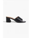 leather sandal heel black - MARNI - BALAAN 2