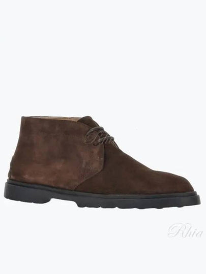 Suede Desert Winter Boots Brown - TOD'S - BALAAN 2