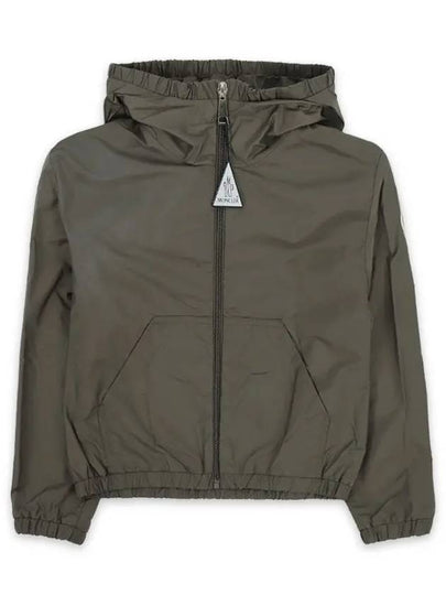 Kids PRAGUE Hooded Rain Jacket Khaki 1A00081 5968E 25L - MONCLER - BALAAN 2