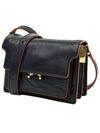 Trunk Soft Mini Shoulder Bag Black - MARNI - BALAAN 3