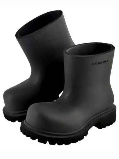 Steroid Rain Boots Black - BALENCIAGA - BALAAN 2