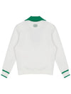 Drew Color Scheme Yokoeri Half Zip Up Sweatshirt DF41LT01O WHITE - DRUH GOLF - BALAAN 2