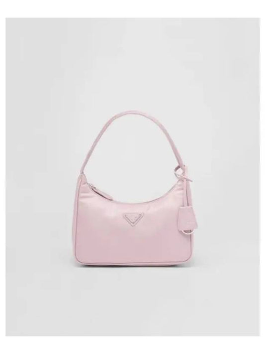 Re-Edition 2000 Re-Nylon Mini Shoulder Bag Alabaster Pink - PRADA - BALAAN 2