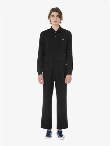 Men s semi wide slacks HH434E 54N 031 Domestic product GQ2N24071639874 - LACOSTE - BALAAN 1