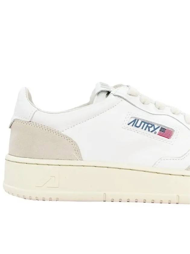 Medalist Suede Low Top Sneakers White - AUTRY - BALAAN 4