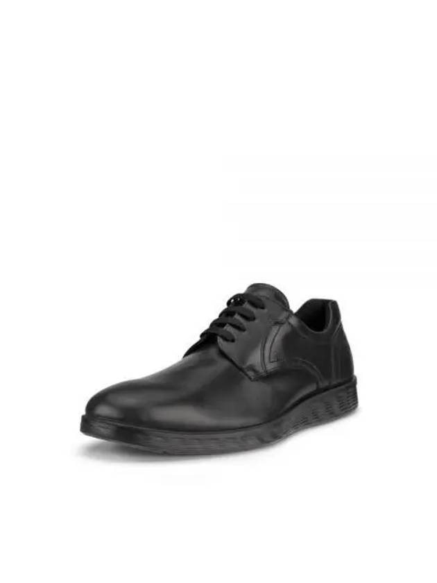 Lite Hybrid Leather Derby Black - ECCO - BALAAN 2