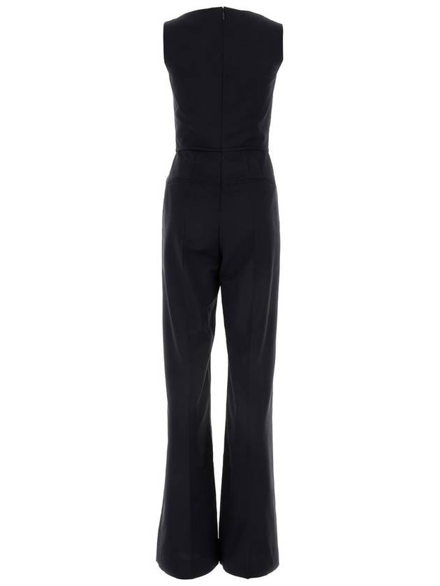 Valentino Garavani Jumpsuit With V Detail - VALENTINO - BALAAN 2