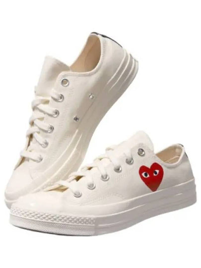 Chuck 70 Low Top Sneakers Ivory - COMME DES GARCONS - BALAAN 2