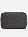 Ophidia GG Cosmetic Pouch Grey Black - GUCCI - BALAAN 4