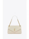 Calypso Chain Large Shoulder Bag Cream - SAINT LAURENT - BALAAN 2