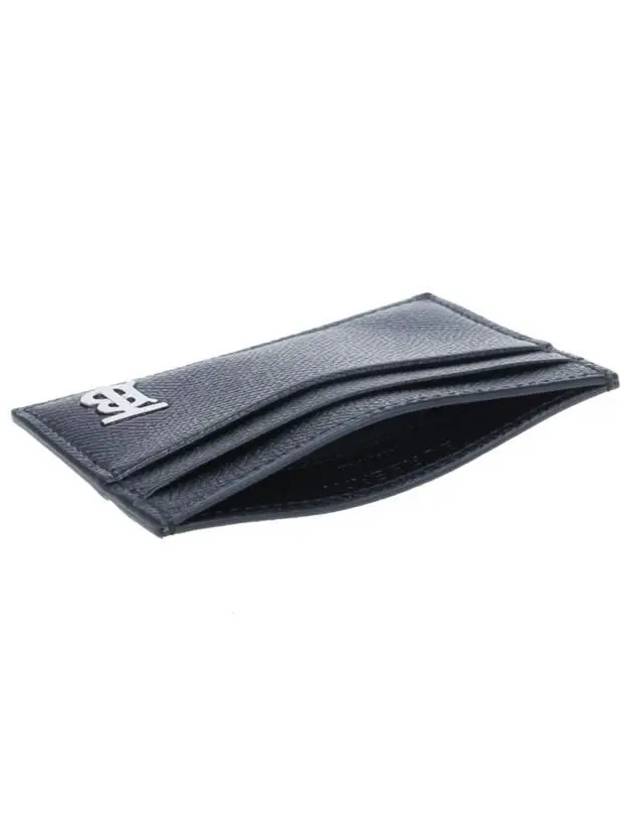 TB Logo Leather Card Wallet Black - BURBERRY - BALAAN 6