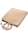 Tangle Medium Leather Cross Bag Beige - JIL SANDER - BALAAN 5