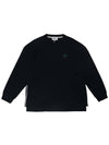 Side Zipper Sweatshirts Black - THE GREEN LAB - BALAAN 5