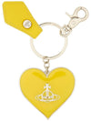 Heart Logo Keyring Yellow - VIVIENNE WESTWOOD - BALAAN 1