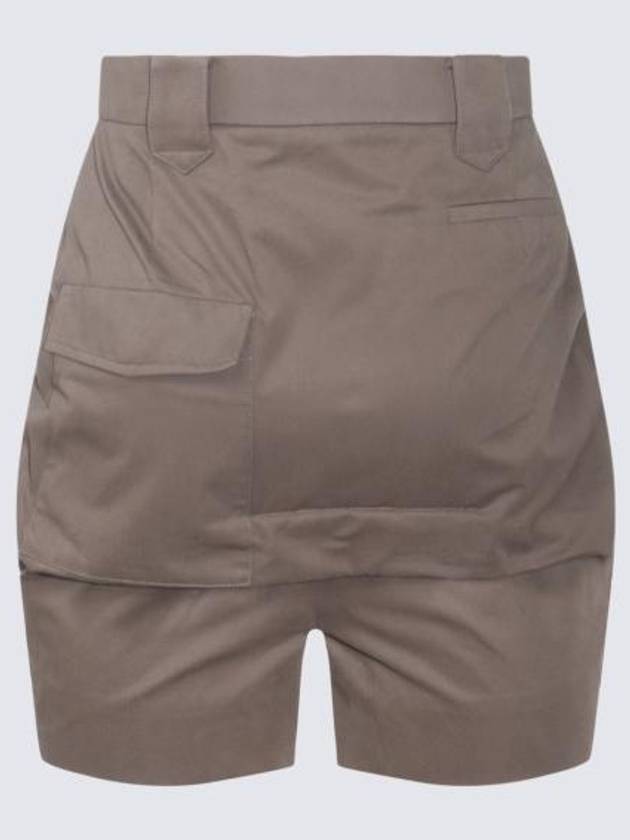 Midi Pleated Cargo A-Line Skirt Khaki - VIVIENNE WESTWOOD - BALAAN 3