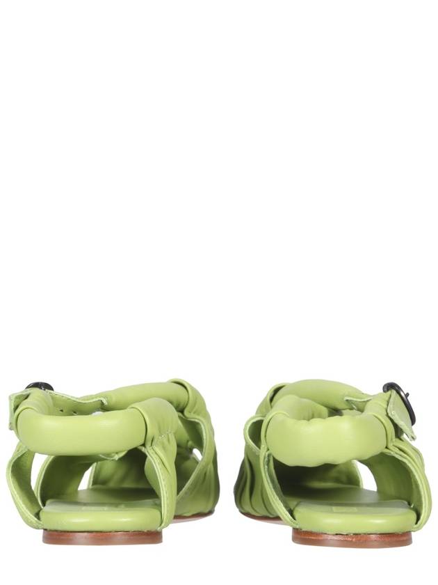 Curtina Sandals Lime Green - HEREU - BALAAN 4