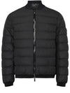 Oise Down Padded Bomber Jacket Black - MONCLER - BALAAN 1