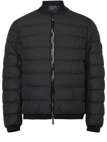 Oise Down Padded Bomber Jacket Black - MONCLER - BALAAN 1