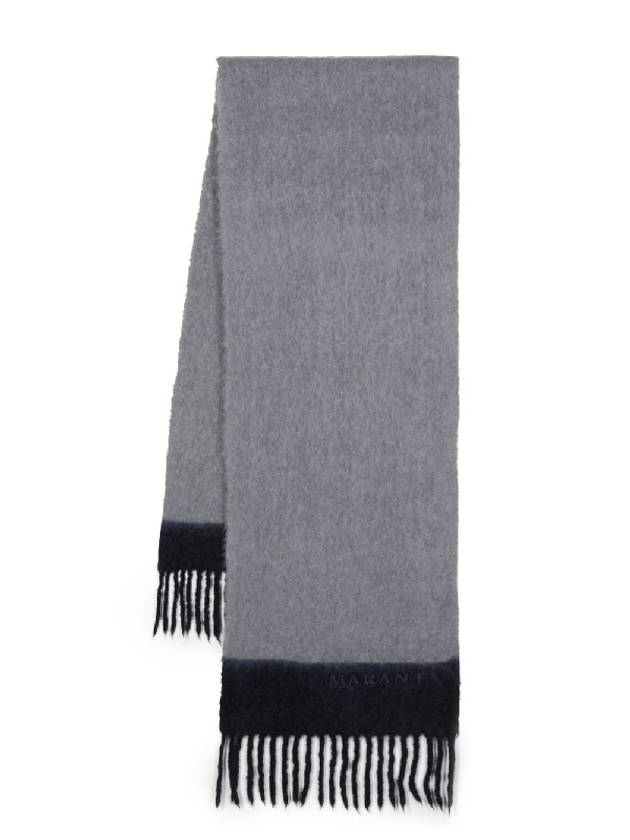 Firny Alpaca Muffler Grey - ISABEL MARANT - BALAAN 2