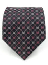 GG Dot Pattern Silk Tie Red White Black - GUCCI - BALAAN 2