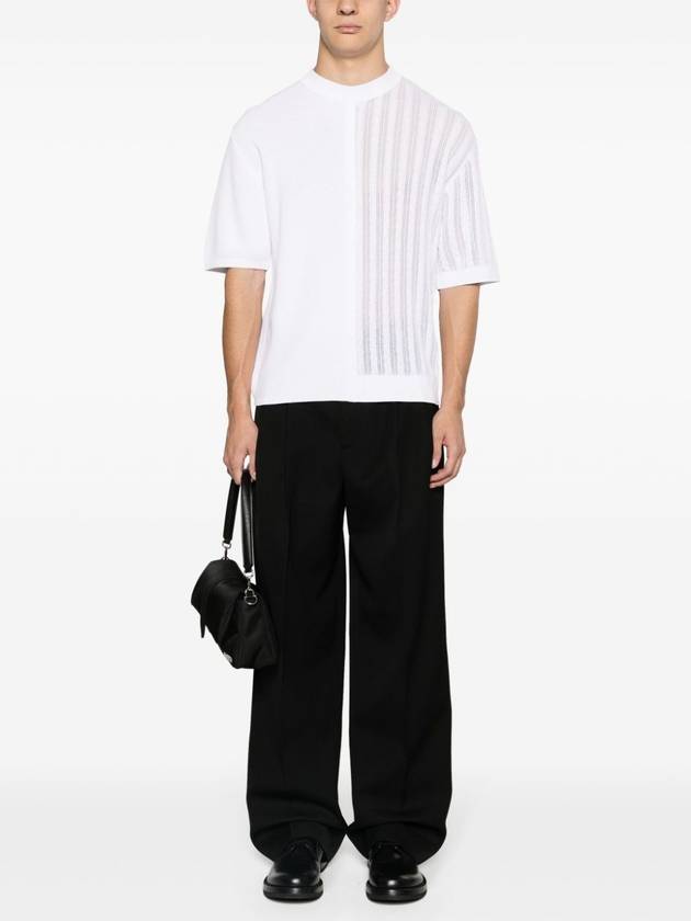 Short Sleeve T-Shirt 245KN423 2379 110 OFfwHITE - JACQUEMUS - BALAAN 3