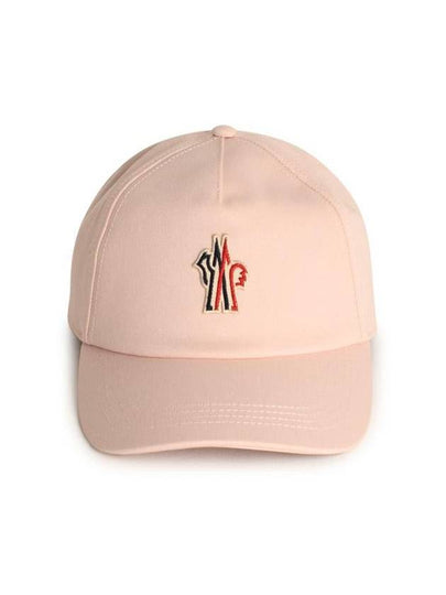 Gabardine ball cap light pink - MONCLER - BALAAN 2